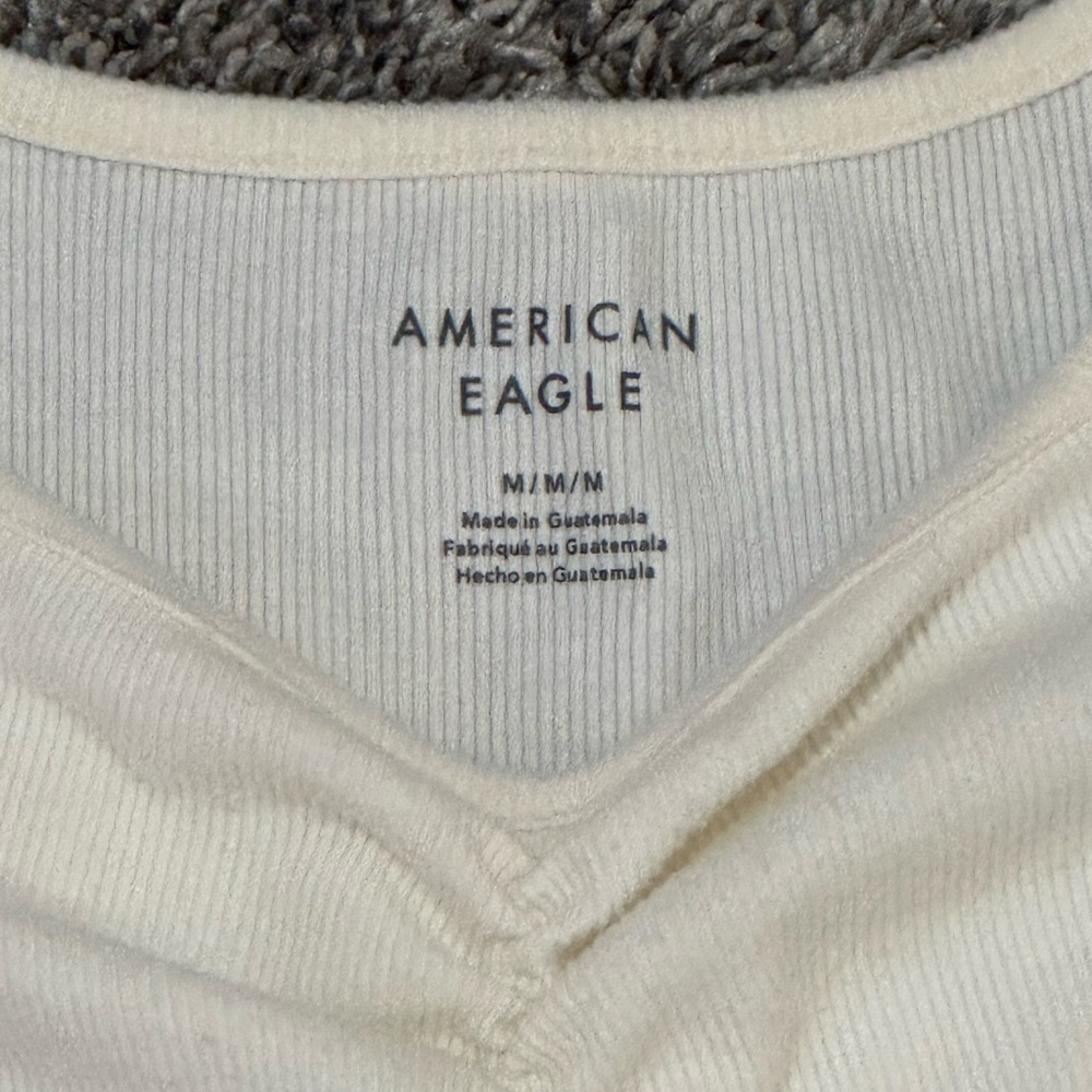 AE Cinch-Front Plush Tank Medium - Picture 3 of 5